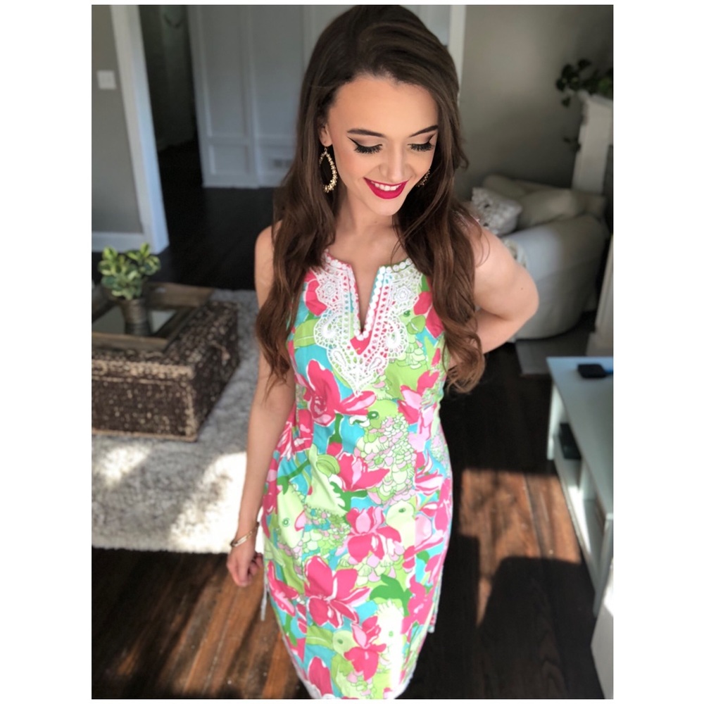 Lily Pulitzer Tropical Print Spring/Summer Dress